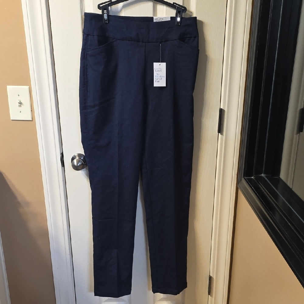 Croft & Barrow Men's Dark Blue Chinos